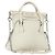 Autre Marque Bolso de mano mini 5AC de cuero 2 en 1 Maison Margiela Blanco Plata Auth 134868