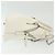 Autre Marque Bolso de mano mini 5AC de cuero 2 en 1 Maison Margiela Blanco Plata Auth 134868 - vista 3