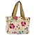 CHANEL Tote Bag Canvas Weiß Gold CC Auth bs29343 Golden
