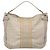 Borsa a Spalla Salvatore Ferragamo Nylon Beige Argento Autentica BA5336 - vista 13