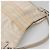 Borsa a Spalla Salvatore Ferragamo Nylon Beige Argento Autentica BA5336 - vista 6