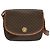 Céline CELINE Macadam Canvas Shoulder Bag PVC Leather Brown Gold Auth ep10815 Golden - view 13