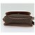 Céline CELINE Macadam Canvas Shoulder Bag PVC Leather Brown Gold Auth ep10815 Golden - view 5