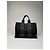 Hermès Vintage Hermes Mini Tote Bag aus Canvas Schwarz - Ansicht 3