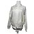 Vintage Balenciaga Polyester Blouson Weiß M