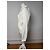 Vintage Balenciaga Polyester Blouson Weiß M - Ansicht 2