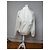 Vintage Balenciaga Polyester Blouson Weiß M - Ansicht 3