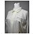 Vintage Balenciaga Polyester Blouson Weiß M - Ansicht 7