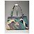 Vintage Emilio Pucci Handtasche in abstraktem Blauton Beige - Ansicht 15