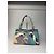 Vintage Emilio Pucci Handtasche in abstraktem Blauton Beige - Ansicht 7