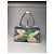 Vintage Emilio Pucci Handtasche in abstraktem Blauton Beige - Ansicht 9