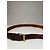 Vintage Loewe Madrid Ledergürtel braun - Ansicht 2