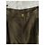 Pantalones Chanel de lana marrón Castaño - vista 7