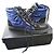 Sneakers Chanel Nere e Blu in Camoscio e Pelle Nero