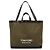 Tote T de lona marrón mediano Tom Ford