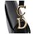Borsa Saddle Mini Nera in Pelle di Vitello Liscia Dior Nero - vista 9