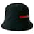 Cappello bucket in cotone Prada Nero  - vista 4