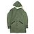 Autre Marque Abrigo de lana Melton SKOOKUM Verde Verde oliva