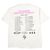 Autre Marque T-shirt in Cotone Limitato TAIN DOUBLE PUSH x ROYAL FLASH PALM DICE SST Bianco - vista 2