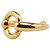 Ring Anello per sciarpa Mors di Hermès D'oro - vista 2