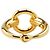 Ring Anello per sciarpa Mors di Hermès D'oro - vista 3