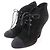 Chanel COCO Mark Wildleder Stiefeletten Schwarz
