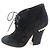 Chanel COCO Mark Wildleder Stiefeletten Schwarz - Ansicht 4