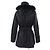 Abrigo acolchado con capucha de piel de Burberry London Negro - vista 3