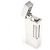 Alfred Dunhill Dunhill Block Check Quadratfeuerzeug Silber - Ansicht 3