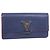Cartera Larga Capucines Taurillon de Louis Vuitton Azul