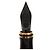 Autre Marque Pluma Parker Duofield Au750 Negro Roja Dorado - vista 5