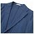 Autre Marque Chaqueta de mezcla de algodón seersucker 2B Boglioli Azul Azul claro - vista 2