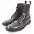 Autre Marque Kurze Lederstiefel Alexandra von Church's Braun Grau