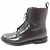 Autre Marque Kurze Lederstiefel Alexandra von Church's Braun Grau - Ansicht 4