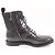 Autre Marque Kurze Lederstiefel Alexandra von Church's Braun Grau - Ansicht 5