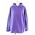 Sudadera de algodón Bebe Stone de Balenciaga Púrpura