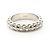 Ring Accessorio Anello Scarf Hermès Dot Argento