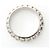 Ring Accessorio Anello Scarf Hermès Dot Argento - vista 4