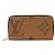 Louis Vuitton Monogram Giant Reverse Langbörse Braun