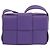 Autre Marque BAG CANDY MAXI INTRECCIATO IN PELLE VIOLA AUTH BA5953 Porpora - vista 2