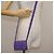 Autre Marque BAG CANDY MAXI INTRECCIATO IN PELLE VIOLA AUTH BA5953 Porpora - vista 20