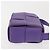 Autre Marque BAG CANDY MAXI INTRECCIATO IN PELLE VIOLA AUTH BA5953 Porpora - vista 4