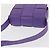 Autre Marque BAG CANDY MAXI INTRECCIATO IN PELLE VIOLA AUTH BA5953 Porpora - vista 6