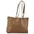 Borsa Tote CHANEL Smalto Marrone Oro CC Auth bs29208 D'oro