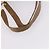 Borsa Tote CHANEL Smalto Marrone Oro CC Auth bs29208 D'oro - vista 7