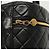 Vanity CHANEL Pochette Matelassé in Pelle di Agnello Nera Oro CC Auth 141905 Nero D'oro - vista 14