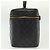 Vanity CHANEL Pochette Matelassé in Pelle di Agnello Nera Oro CC Auth 141905 Nero D'oro - vista 4