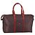 Borsa Boston in tela Balenciaga Rossa Oro Auth bs29348 Rosso D'oro