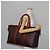 Borsa Boston in tela Balenciaga Rossa Oro Auth bs29348 Rosso D'oro - vista 21