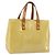 LOUIS VUITTON Borsa a Mano Monogram Vernis Reade PM Beige M91334 LV Auth ep10940